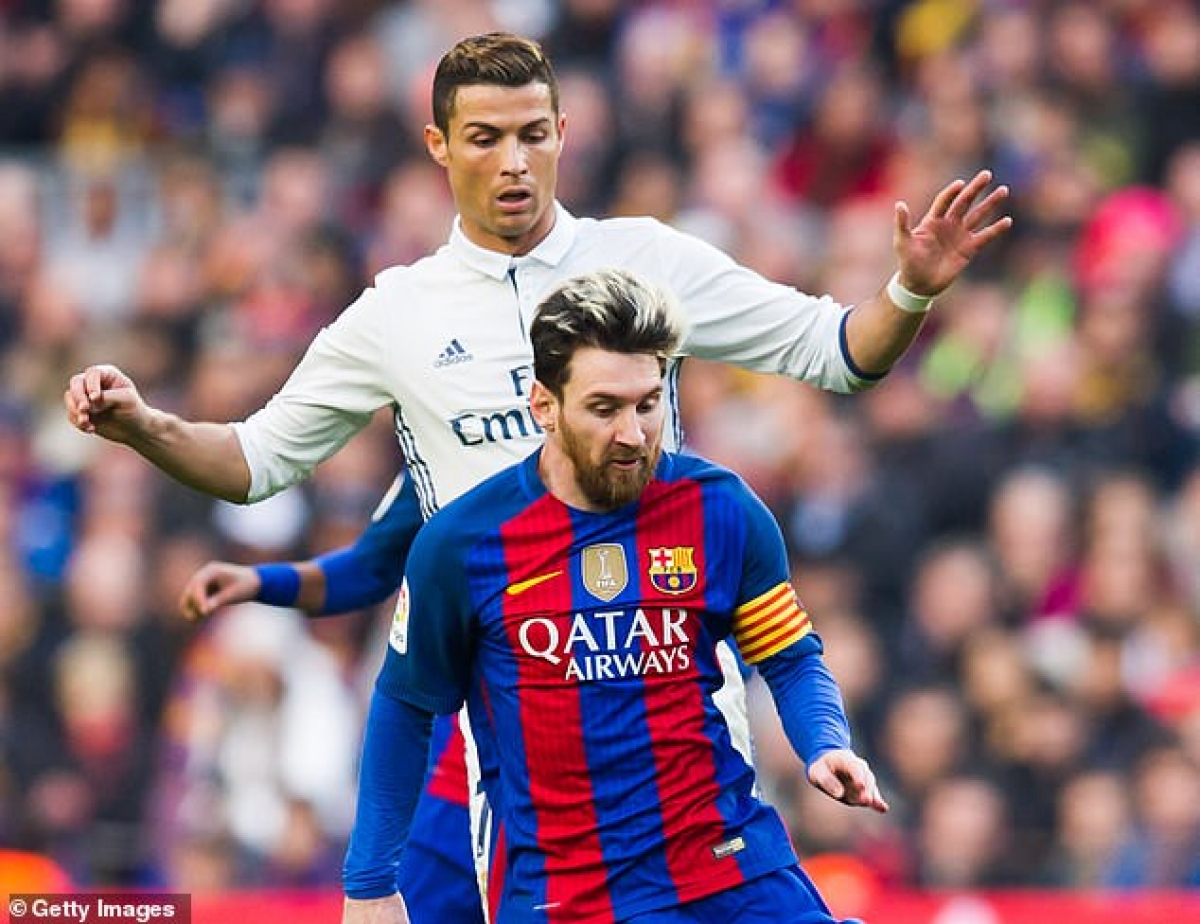 Messi bị tổn thương bởi C.Ronaldo