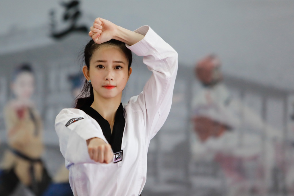 Hoa khôi taekwondo Châu Tuyết Vân